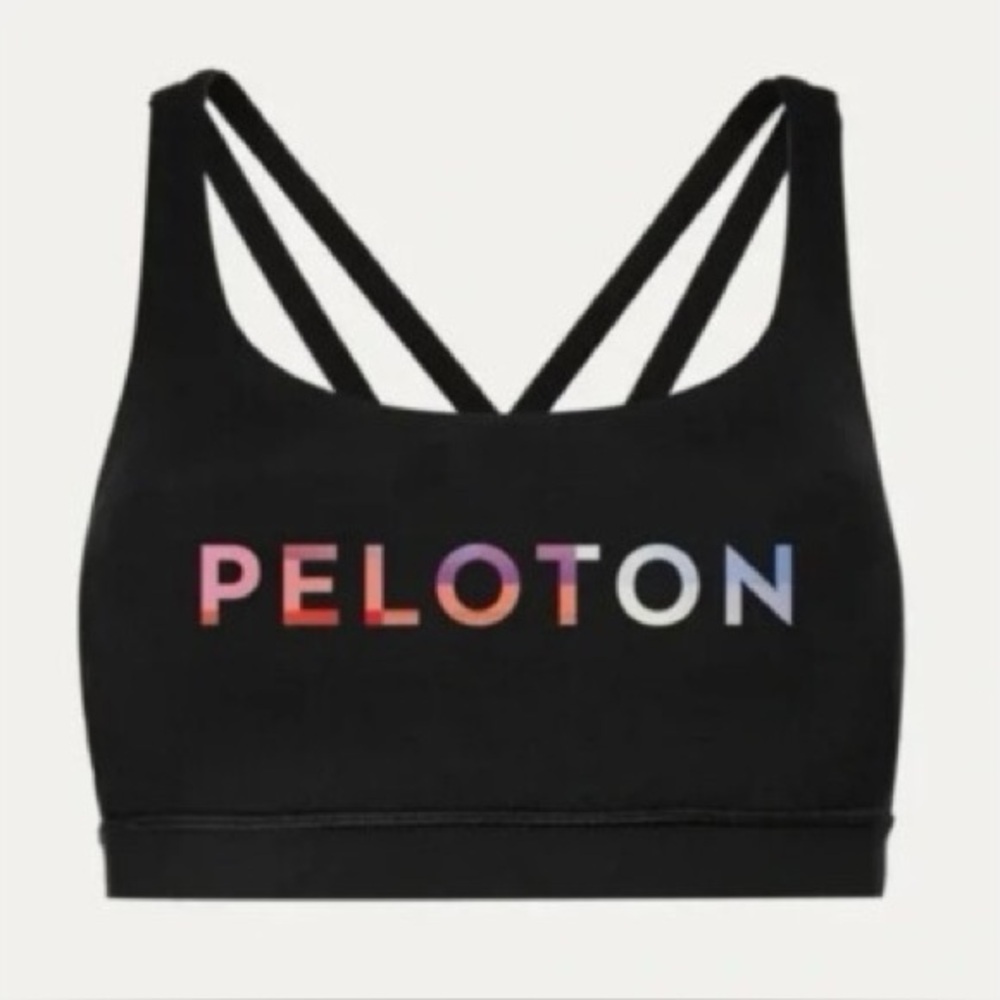 NWT HTF Peloton Lululemon Geo Energy Bra size 6